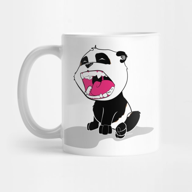 Screaming Panda Cub by SEspider